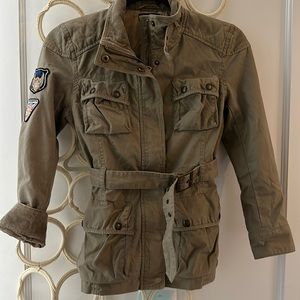 Ralph Lauren Cotton Twill Surplus belted jacket